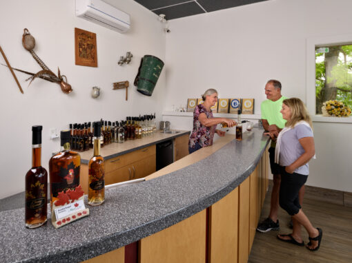 maple leaf spirits tasting room anette
