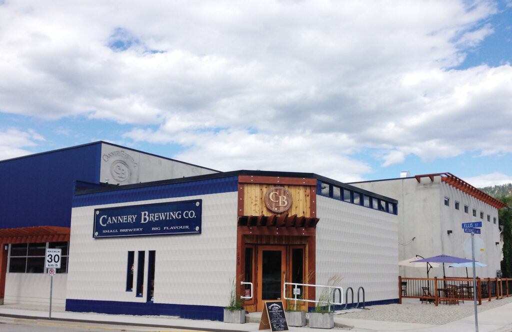Cannery Brewing on Ellis Street in Penticton