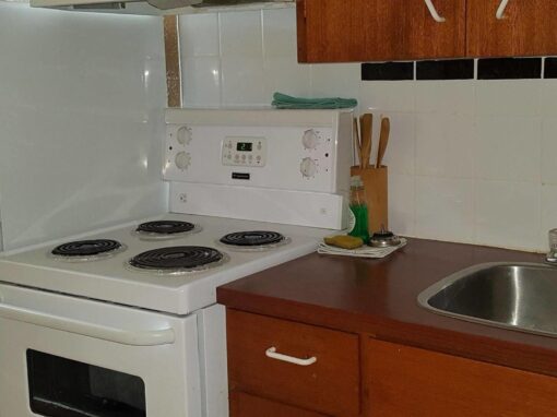 Plaza Motel Kitchen