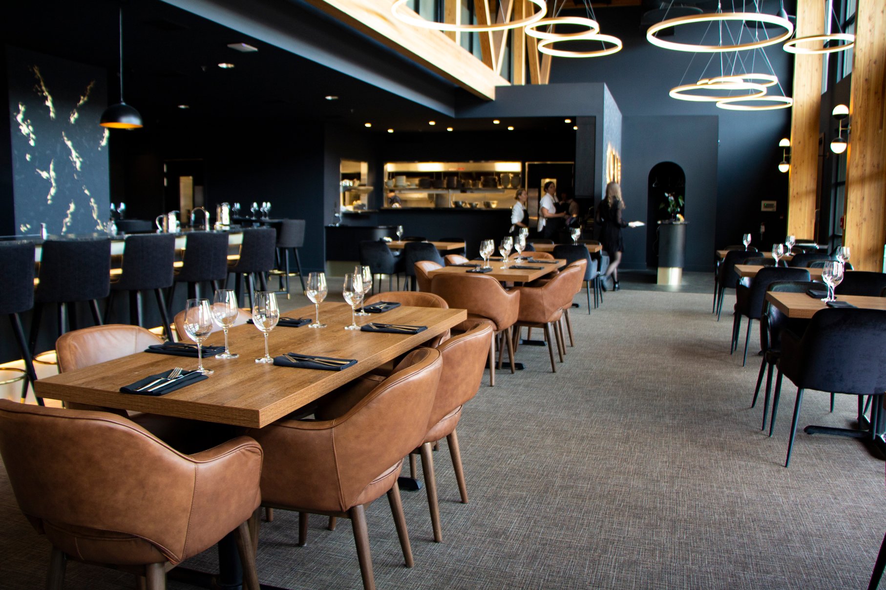 OROLO restaurant dining space