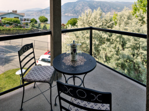 above the beach patio