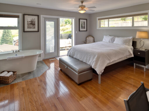 above the beach bedroom