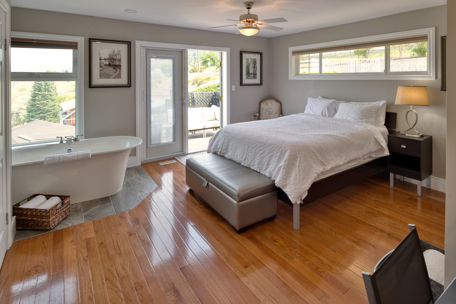 above the beach bedroom