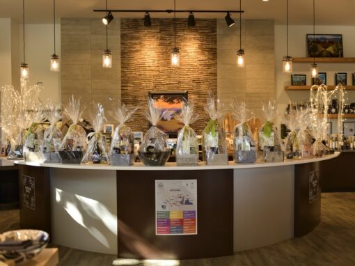 BC VQA Wine Info Centre gift baskets