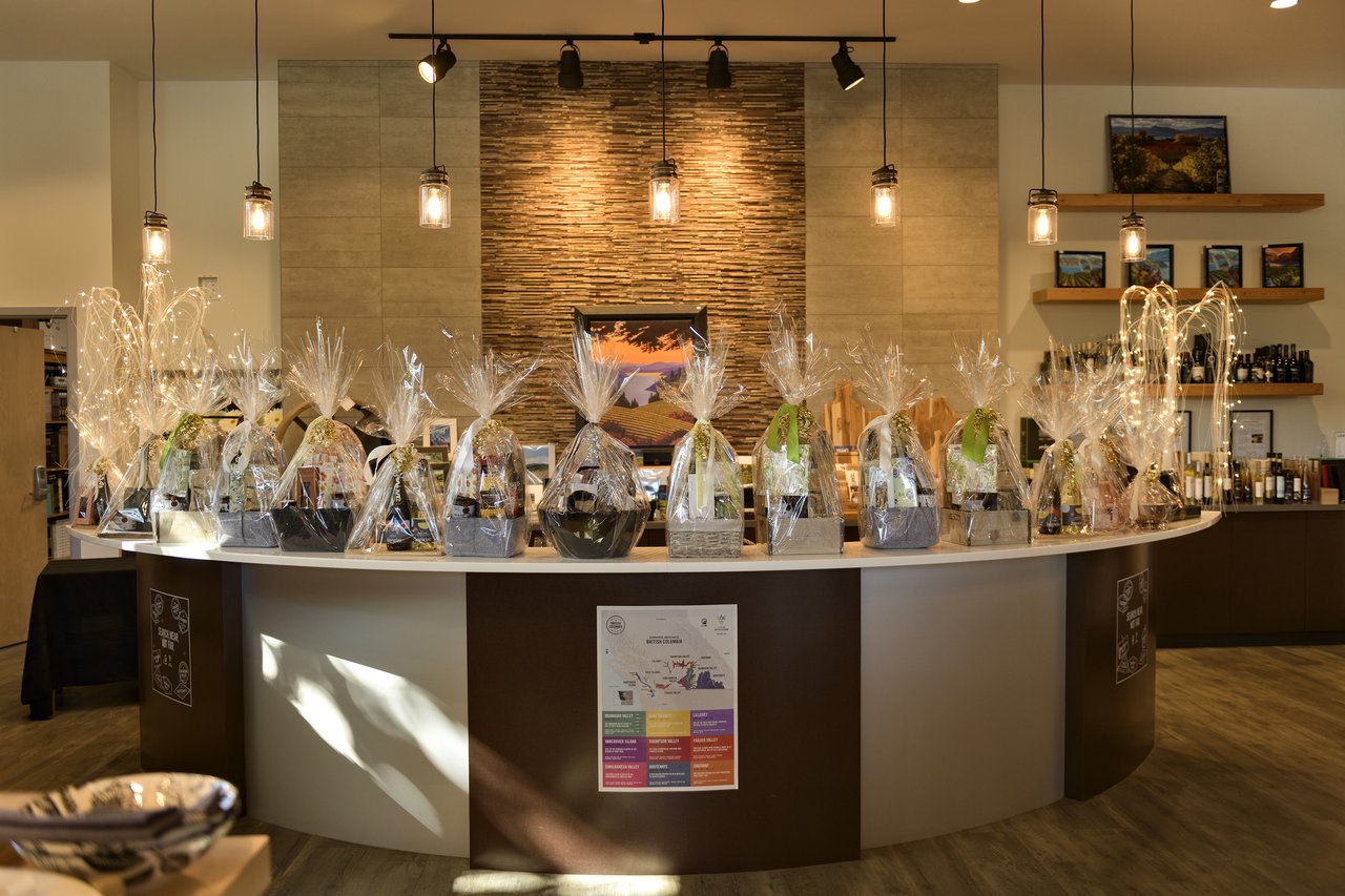 BC VQA Wine Info Centre gift baskets