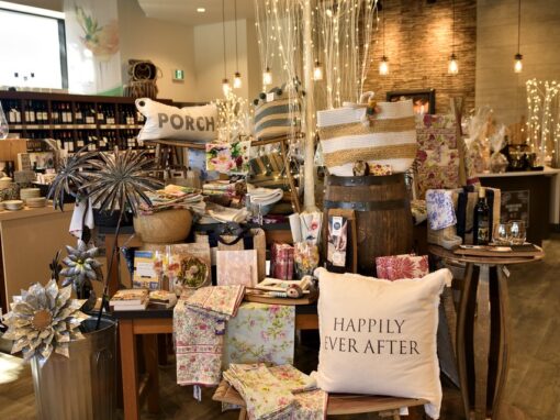 BC VQA Wine Info Centre sales display home goods