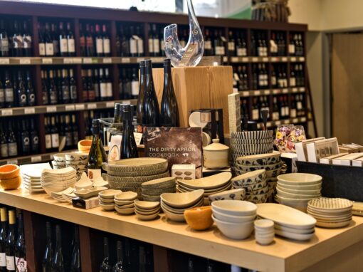 BC VQA Wine Info Centre pottery
