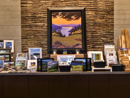 BC VQA Wine Info Centre local art