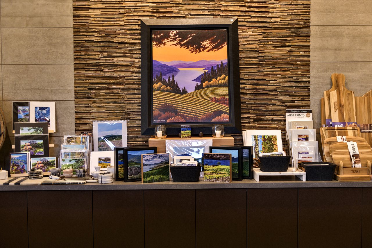 BC VQA Wine Info Centre local art
