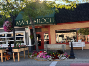 The front of Maple Roch in Summerland BC