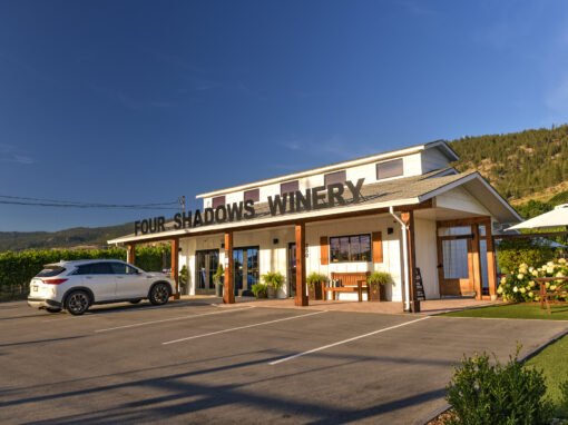 four shadows winery exterior