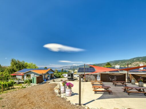Three Sisters Winery patio