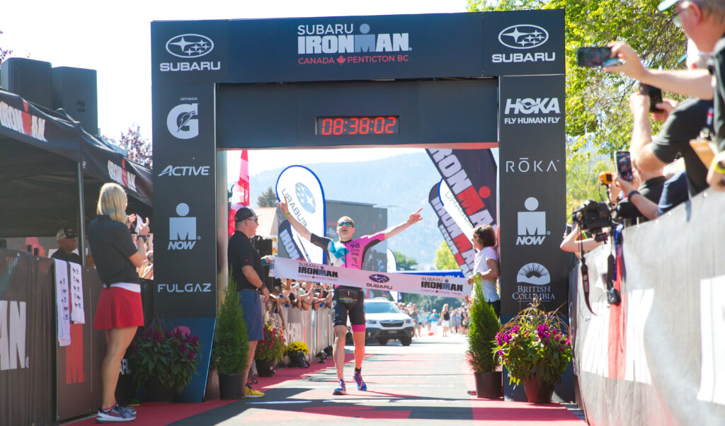 Ironman 2022 finish line