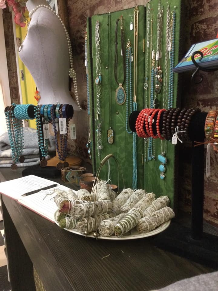shades of linen jewelery