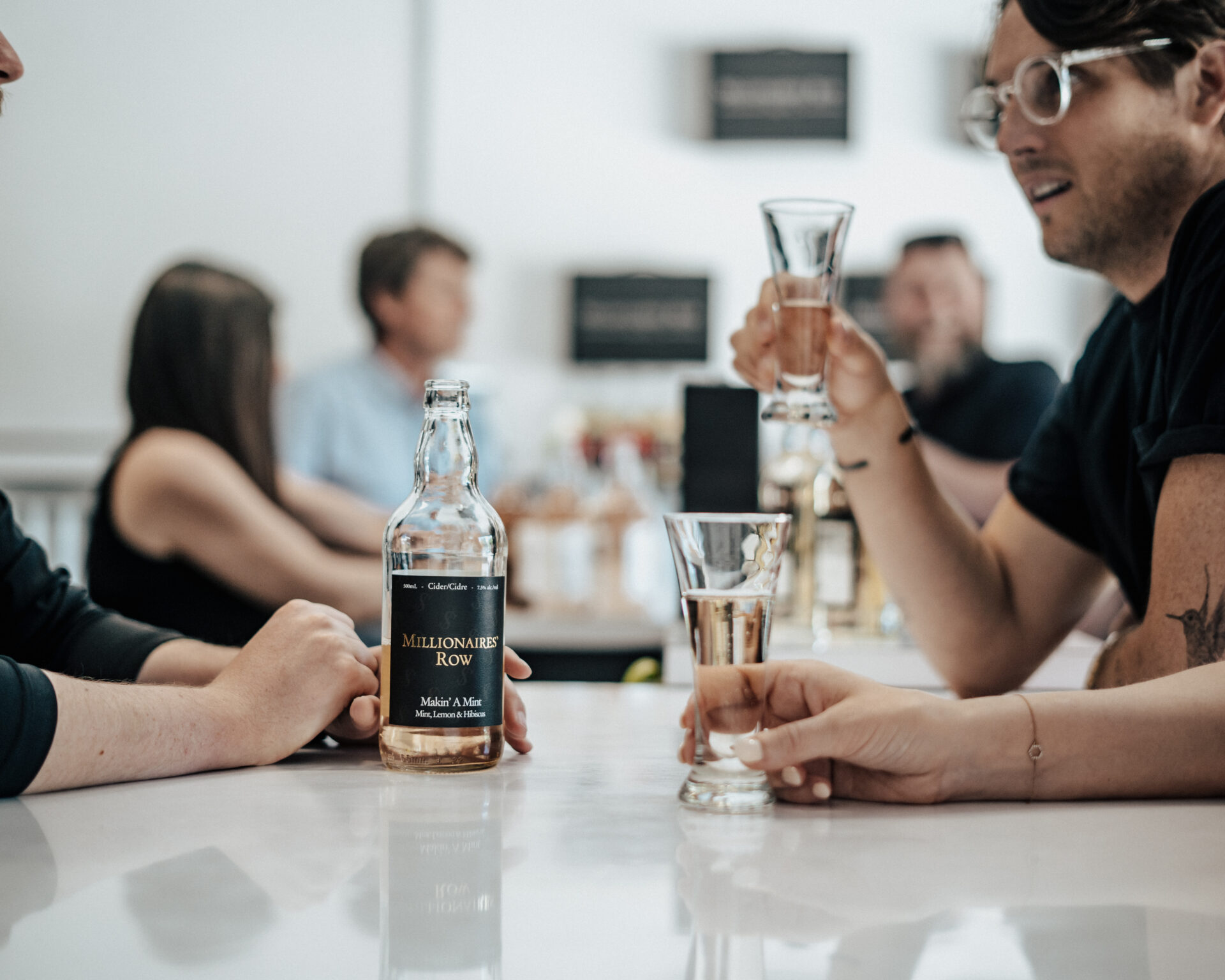 Cider tasting