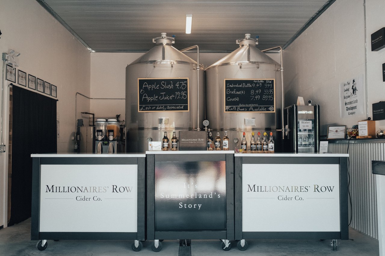Millionaires Row Cider tasting room