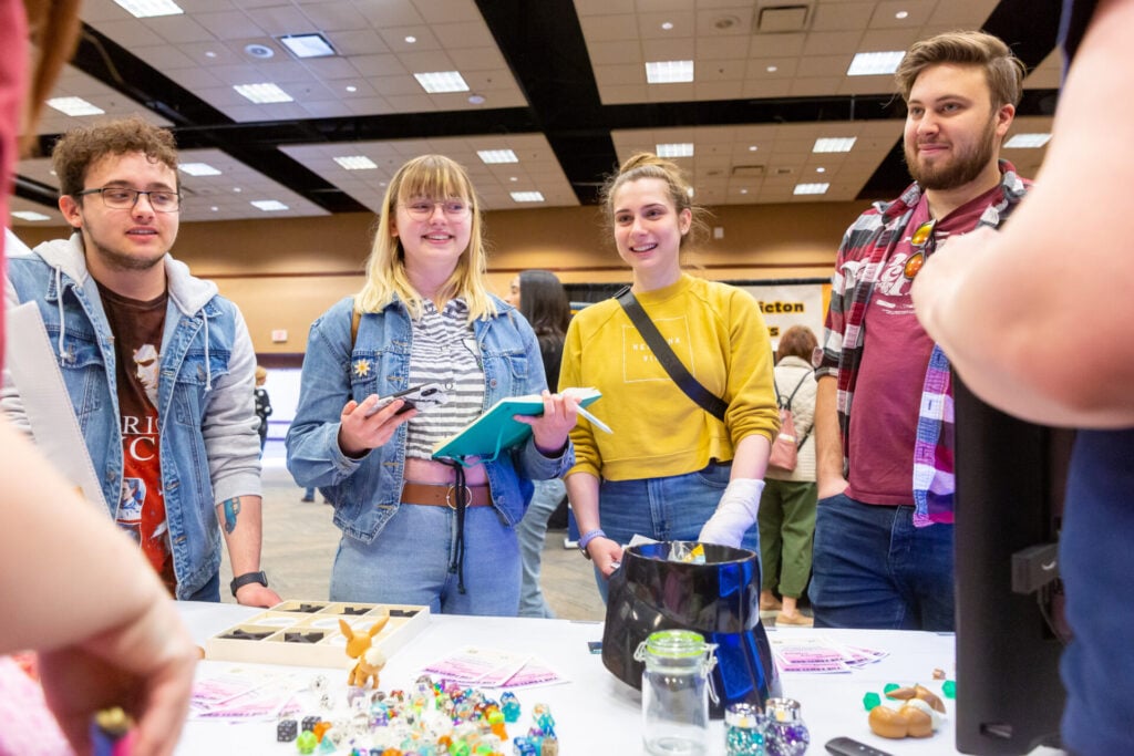 6th annual true penticton tourism expo visitors enjoying the event