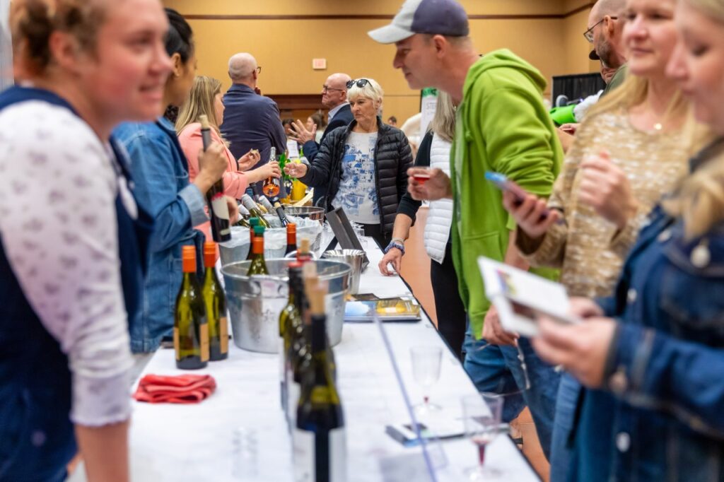TRUE Penticton Tourism Expo - April 2024 - Tastings and fun