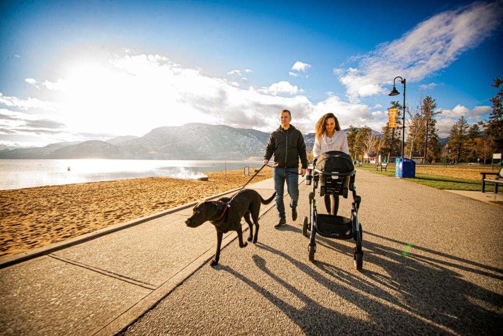 family walk