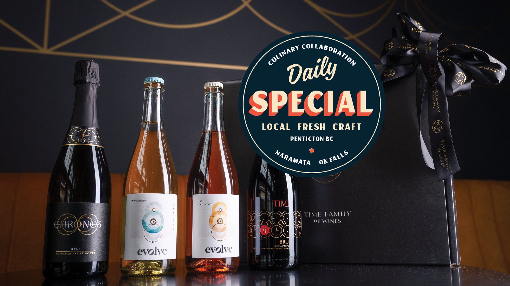 time winery daily special banner
