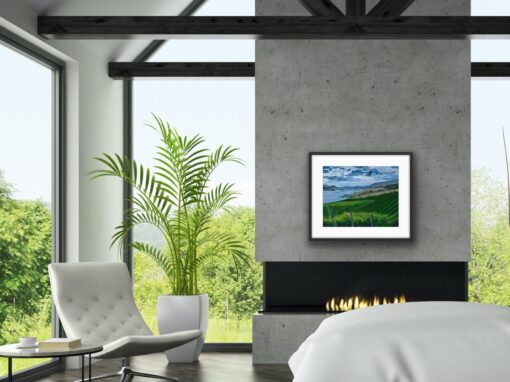 Naramata Vineyards Print