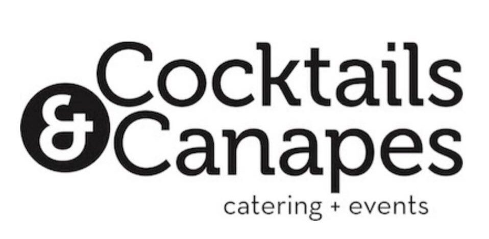 cocktails & canapes logo - catering and events