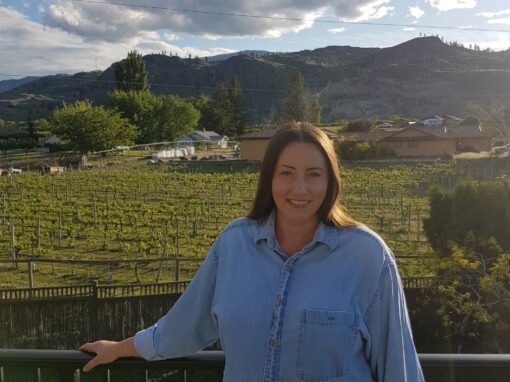 Nicole, owner and tour guide with unique blend south okanagan tours