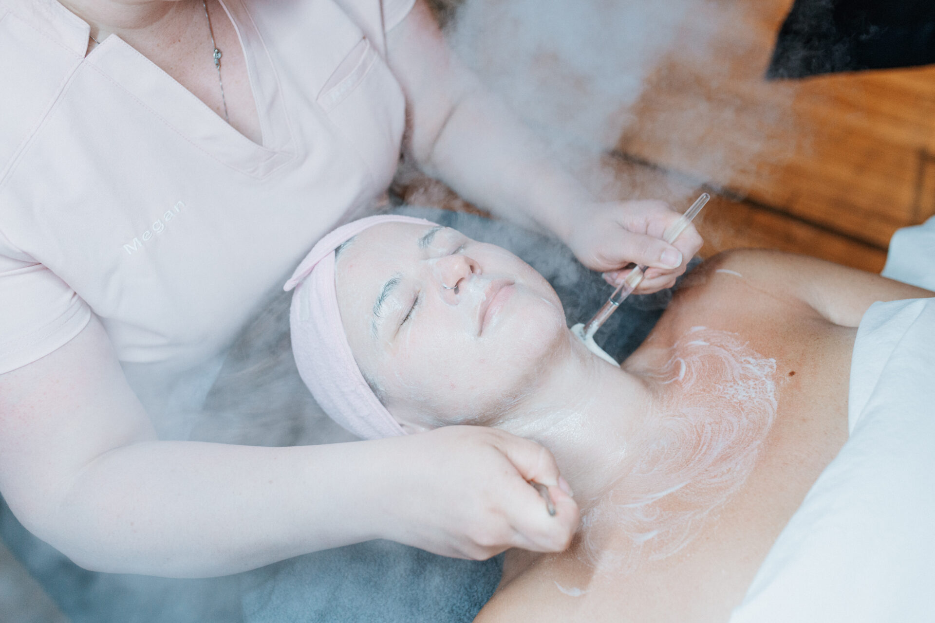 custom facials at la creme in penticton