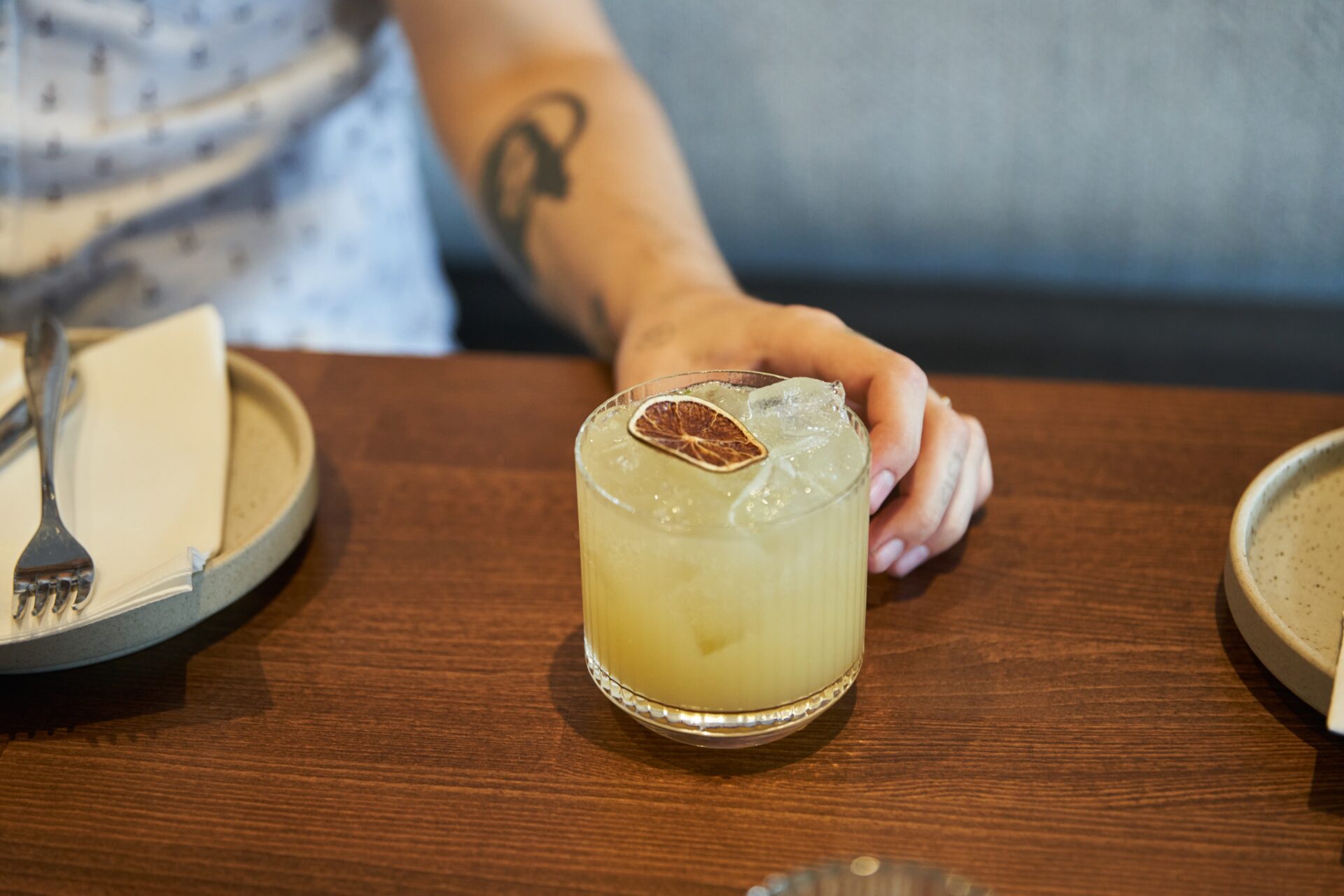 Kin & Folk Restaurant cocktail