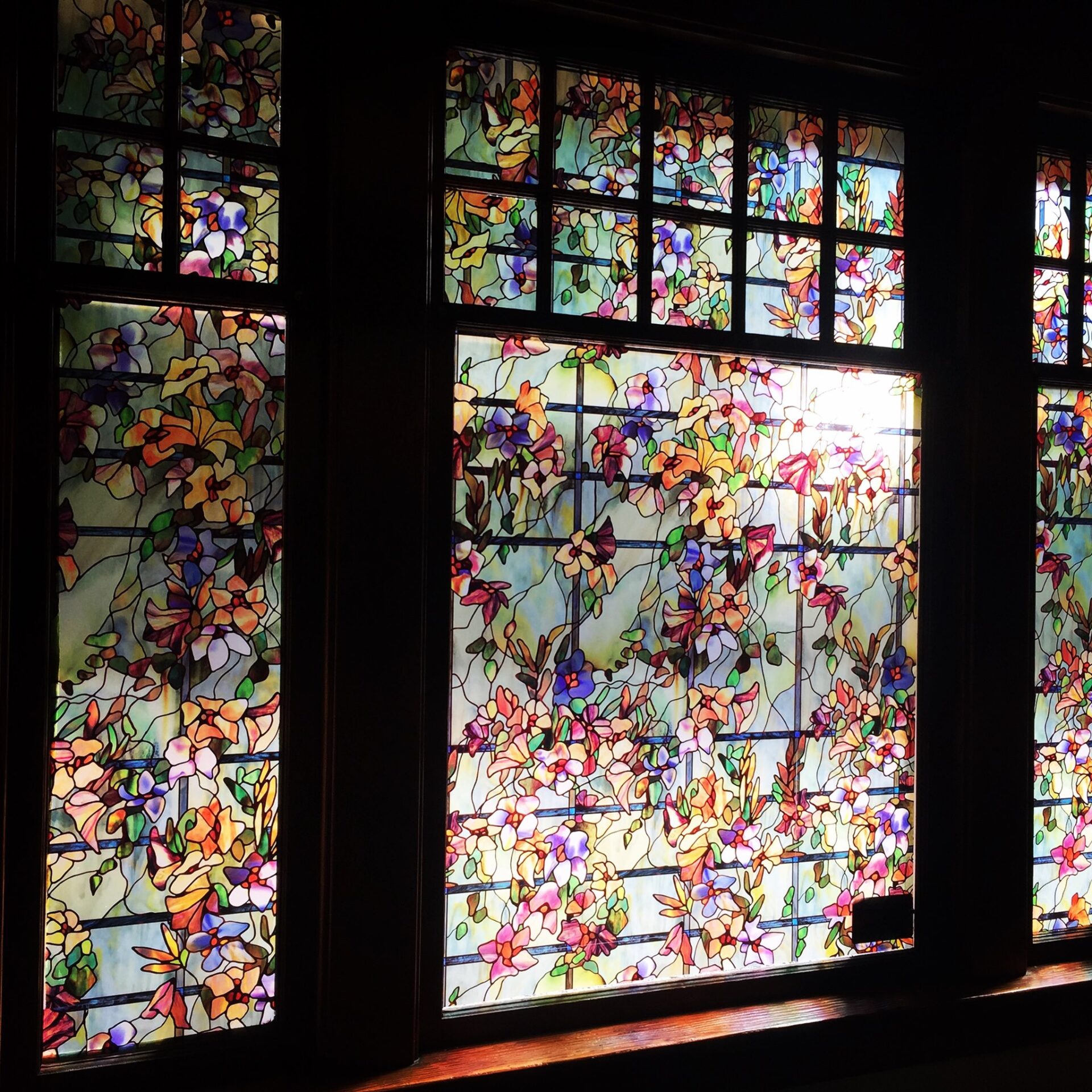 cannabis cottage stain glass