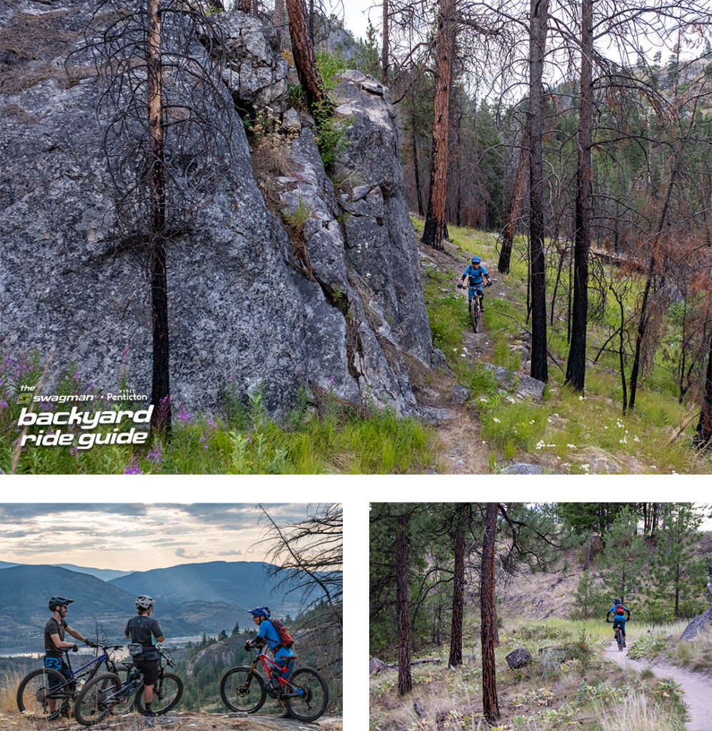 Swagman backyard Ride Guide Skaha Bluffs rock slab