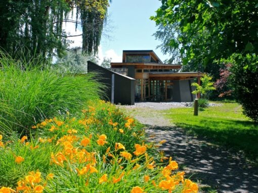 naramata centre spring flowers