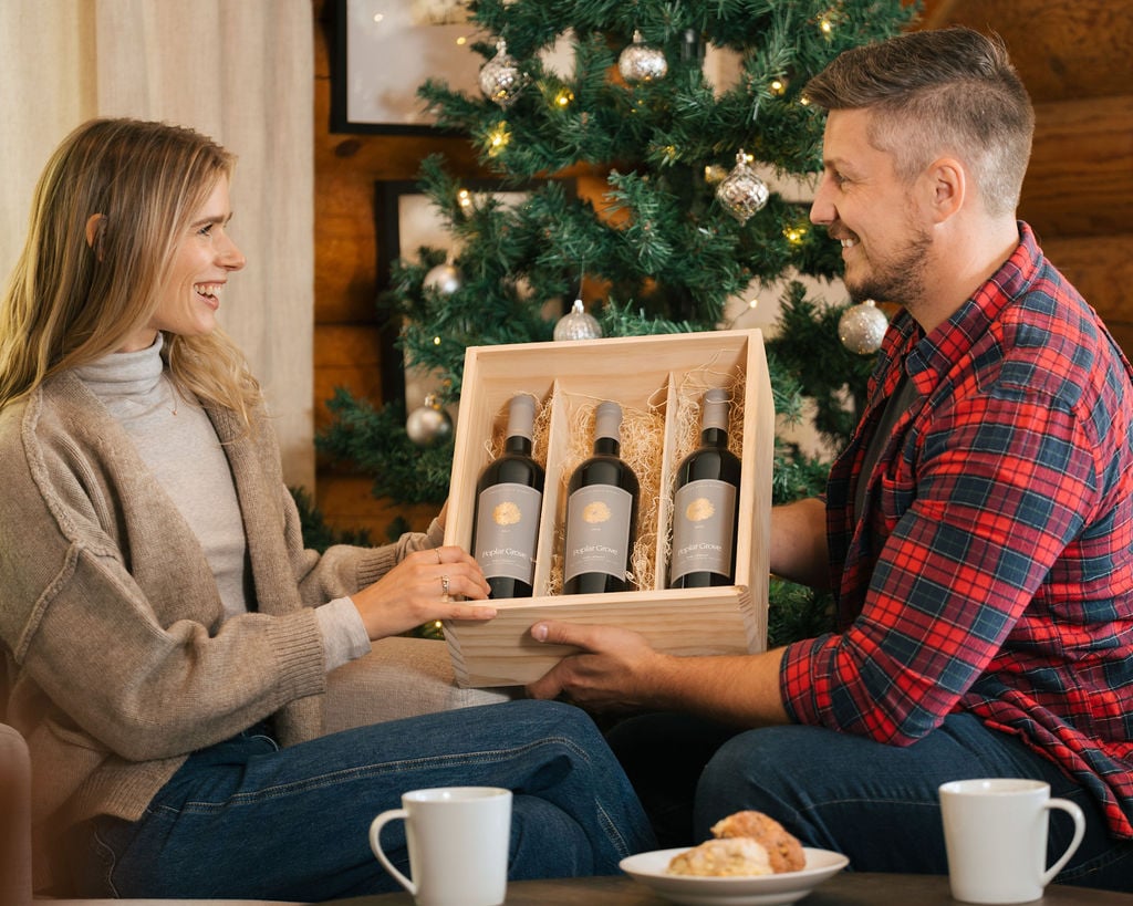 Poplar Grove Winery 2023 egacy Vertical by the Tree