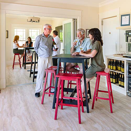noble ridge vineyard and winery VIP tasting