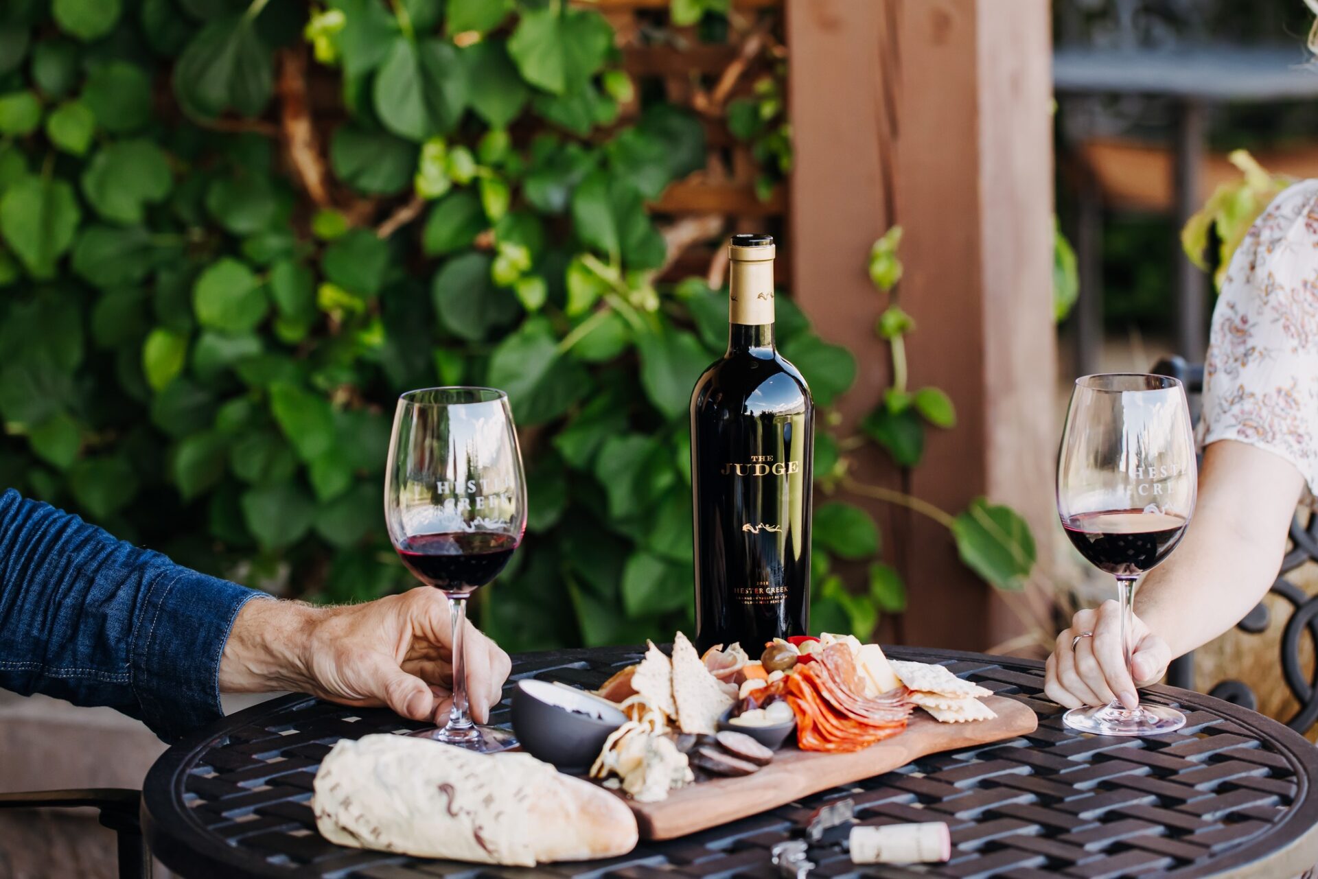 Terrafina at Hester Creek wine and charcuterie