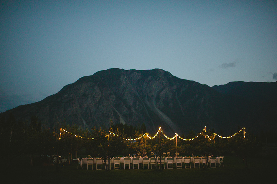 The Grist Mill wedding setup