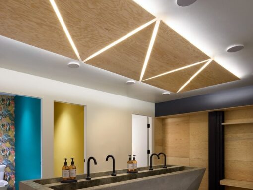 The Standard Space bathroom