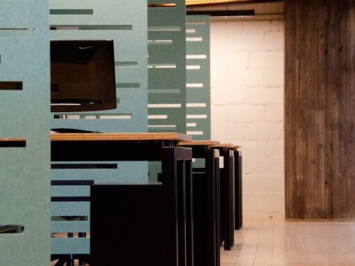 The Standard Space permanent desks