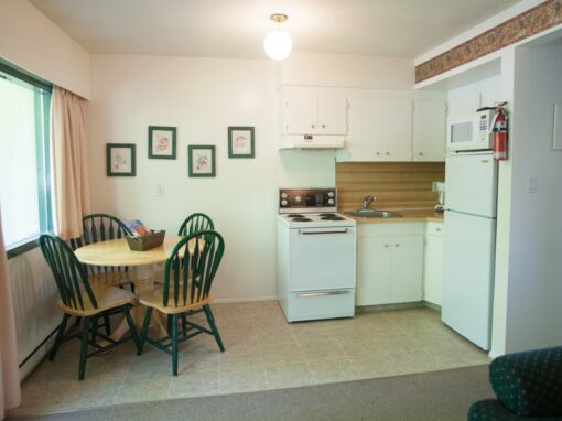 The Lakeside Resort interior kitche