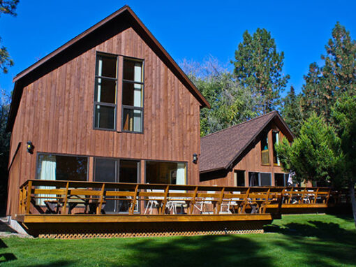 Ponderosa Point Magnolia cabin exterior