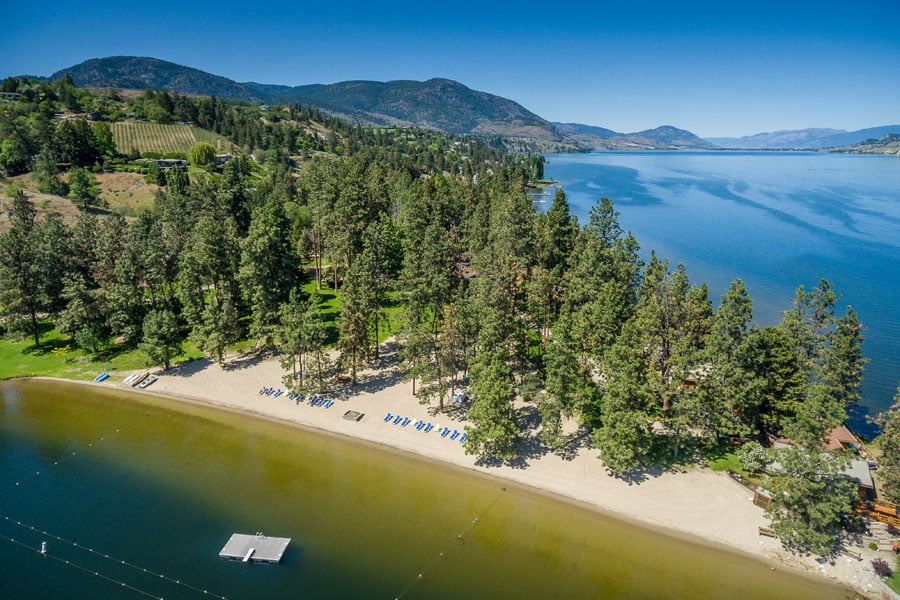 Ponderosa Point aerial view