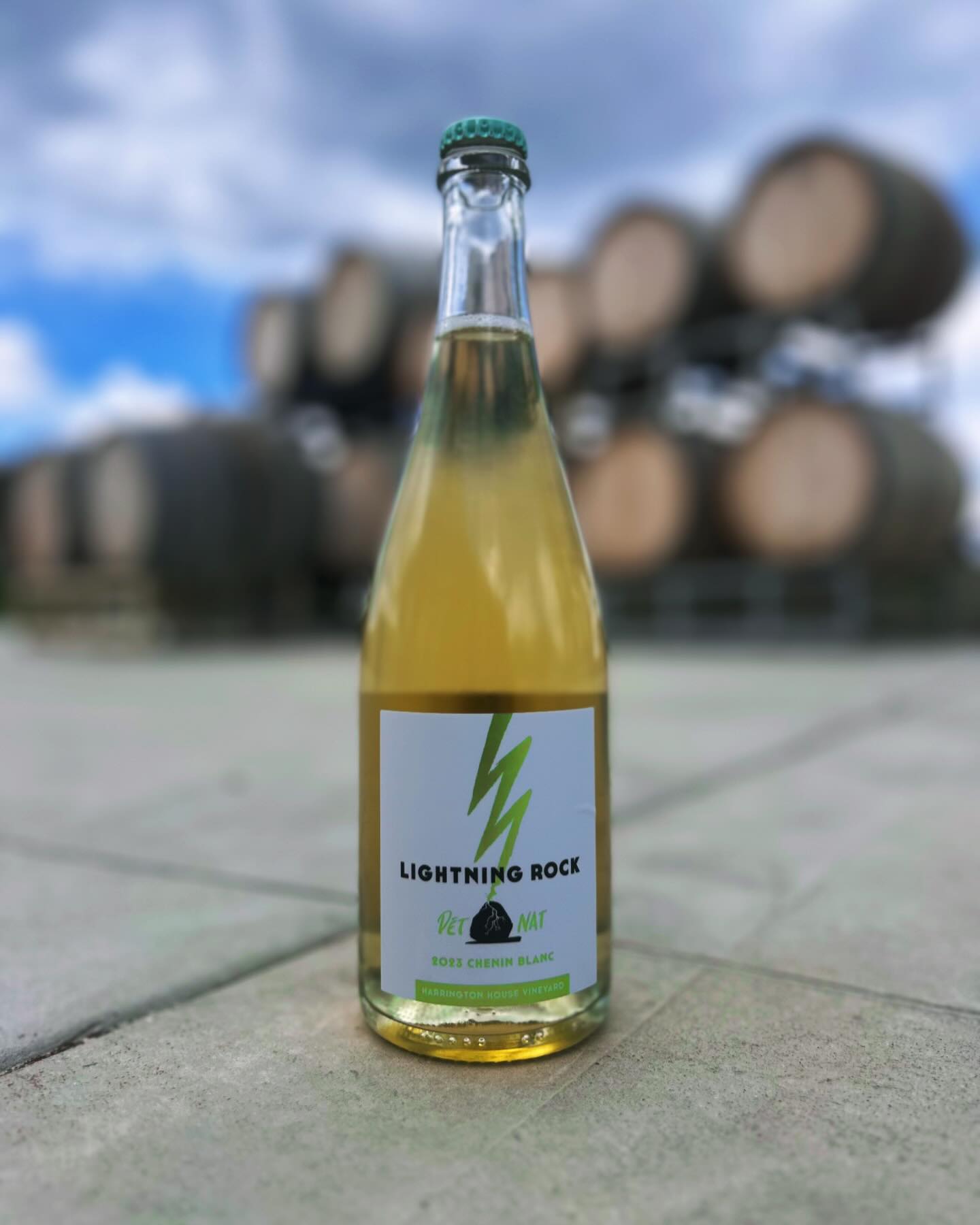 Lightning Rock Winery bottle of wine