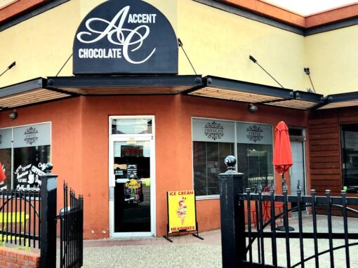 Accent Chocolate storefront downtown penticton