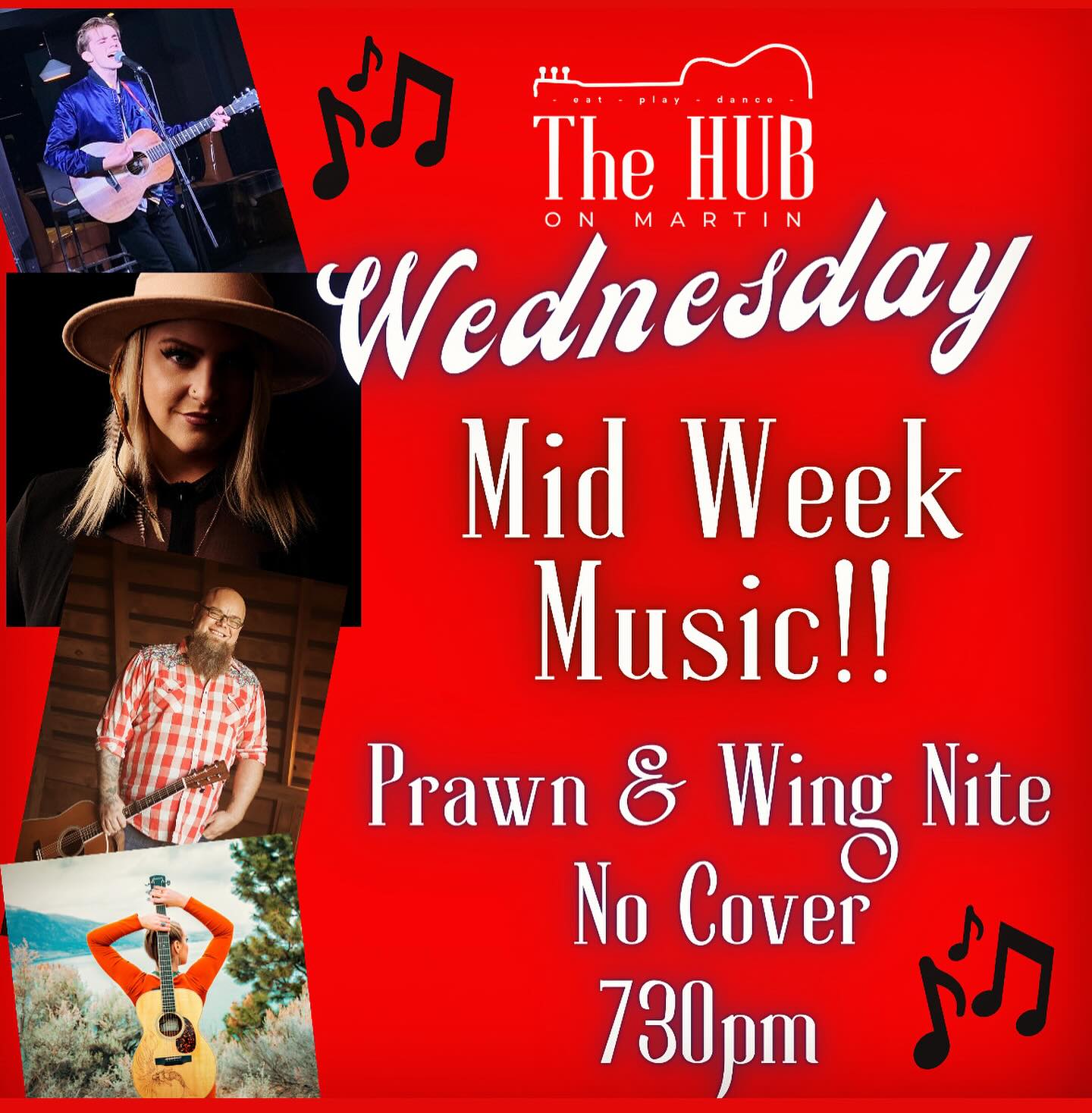 Mid Week Music Ft: Mandy Cole at The Hub on Martin - Visit Penticton