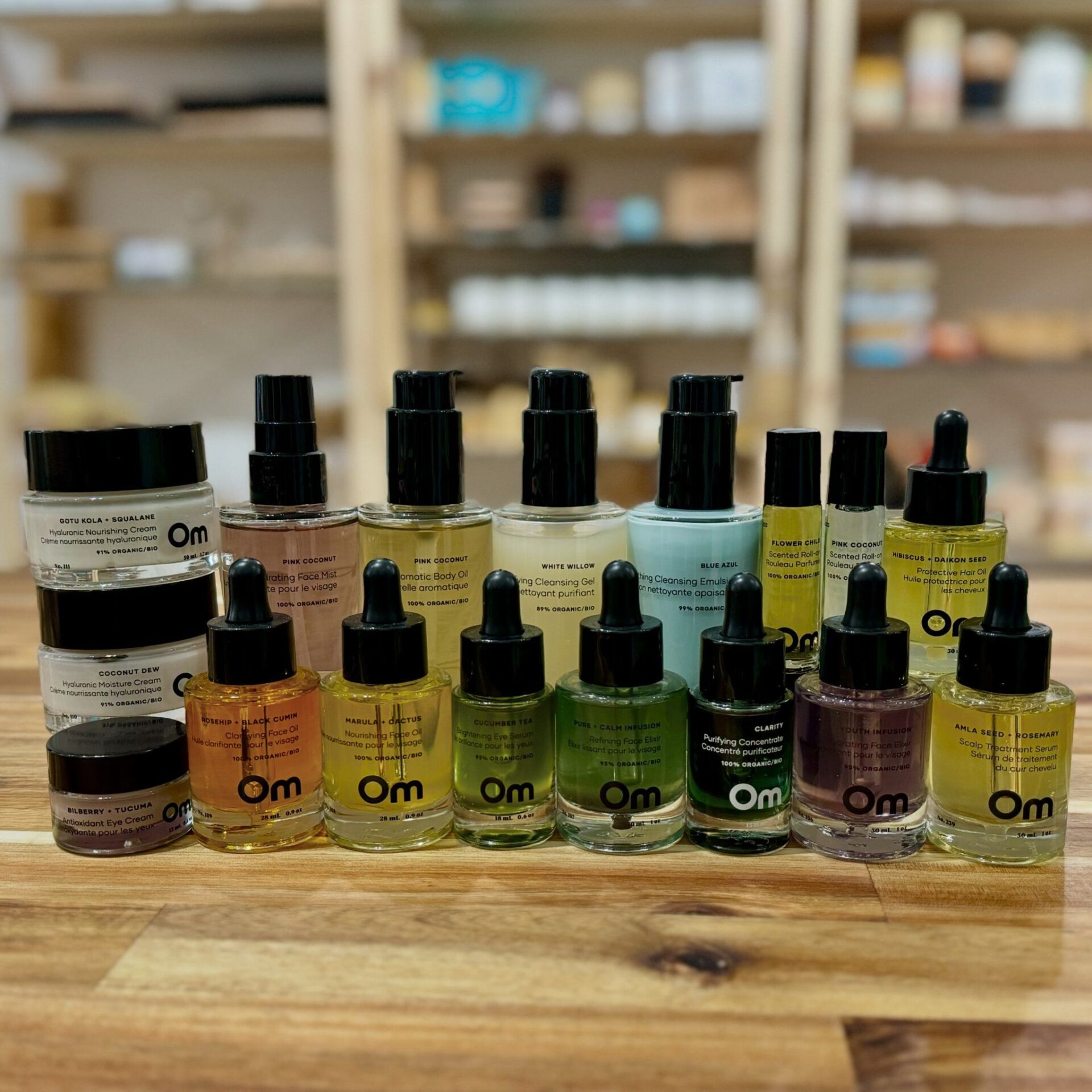 impactfull zero-waste refillery & pantry colorful display