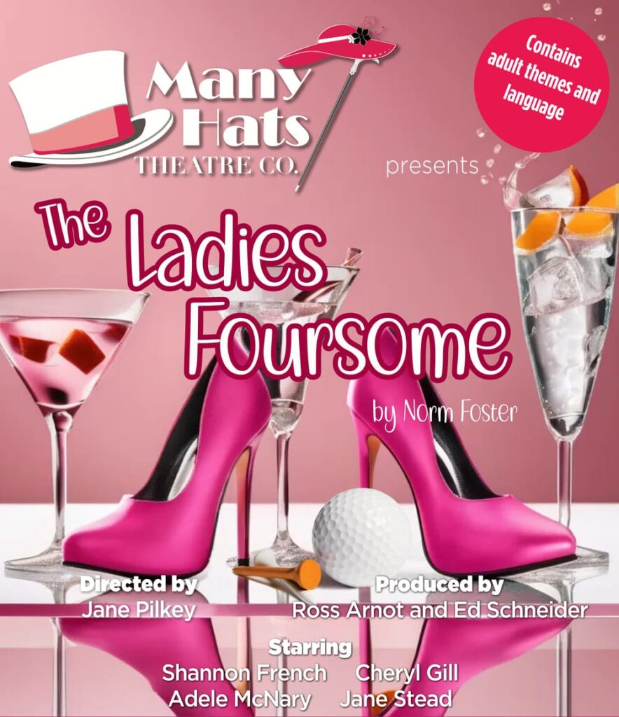 The Ladies Foursome at Many Hats in Penticton