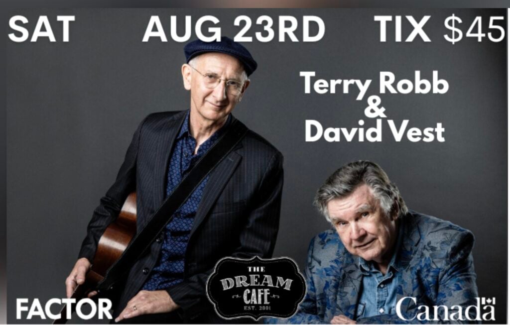 Live Music: Terry Robb & David Vest at The Dream Cafe