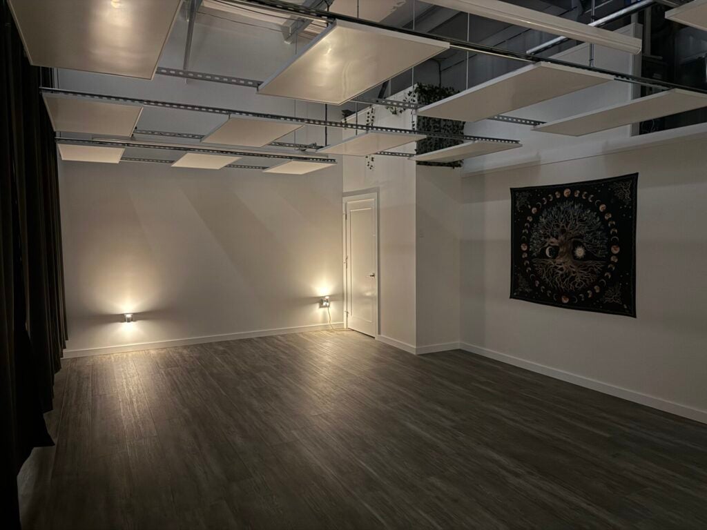 Infrared yoga panels in Penticton.