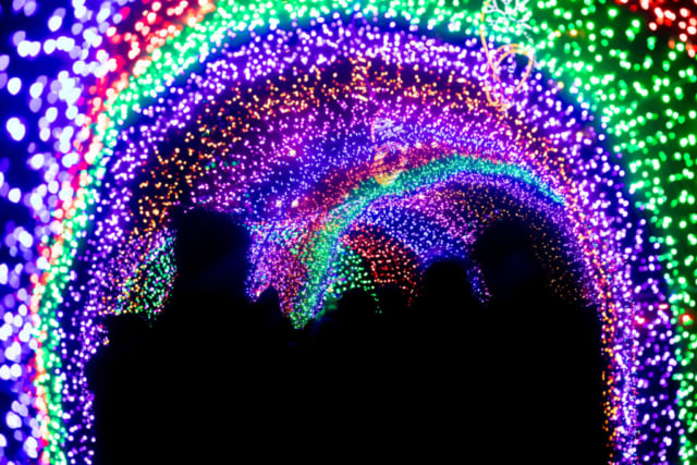 Penticton Light Up - Light Tunnel