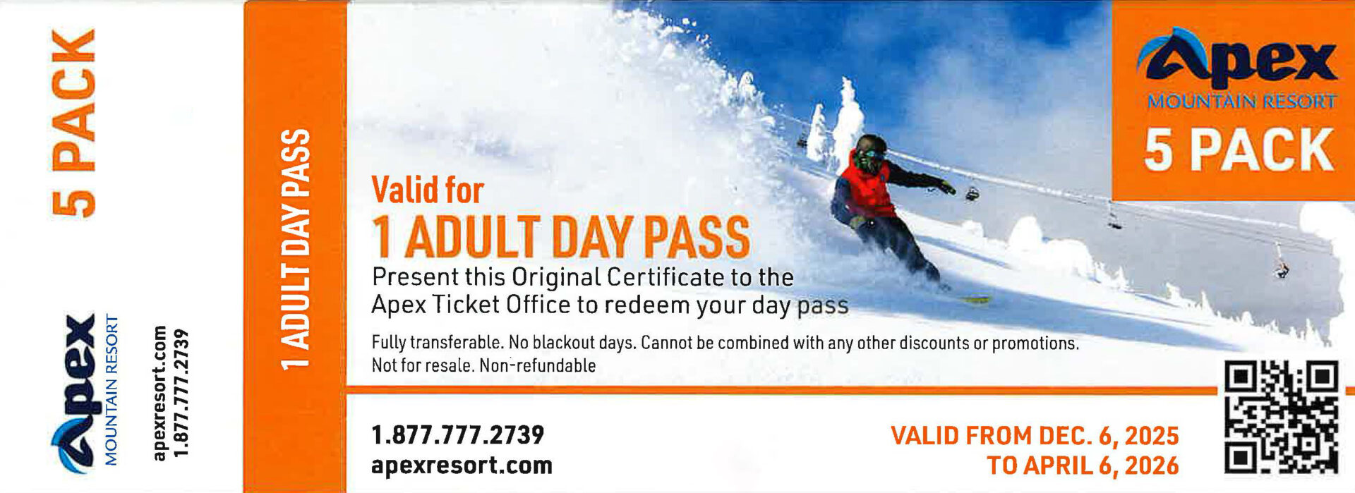 5 DAY PASS
